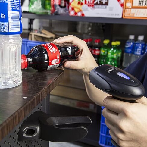 حامل ماسح الباركود العالمي من VACINV، حامل مسح الباركود، دعامة رف قارئ الباركود تناسب معظم ماسحات الباركود الماسحة الضوئية (Stand-A) in Kuwait