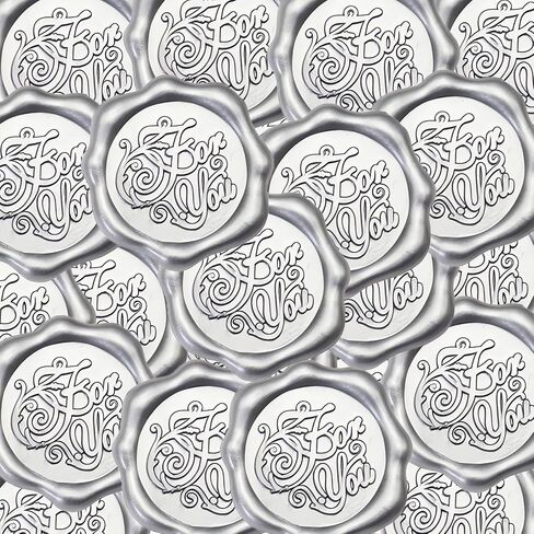 Wax Seal Stickers, 50 Pcs Pine Green for You Premade Envelope Sealing Stickers Self-Adhesive Wax Seals for Wedding Invitation, Letter Envelope, Gift Wrapping in Kuwait