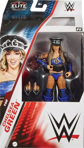 Mattel WWE Elite Collection Action Figure & Accessories, Series #108 Chelsey Green 6-inch Collectible with 25 Articulation Points & Swappable Hands in Saudi Arabia