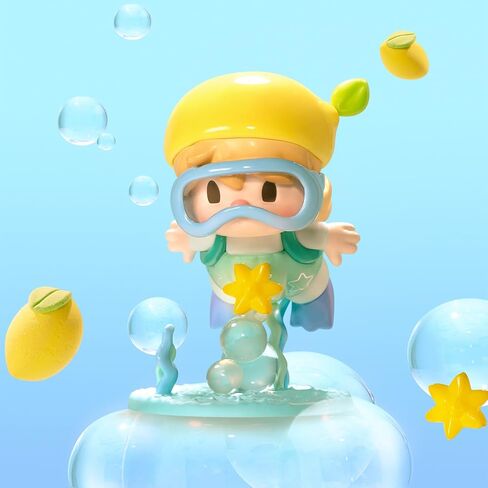 POP MART Sweet Bean Fruit World Adventure Series Figures, Random Design Action Figures Collectible Toys Home Decorations, Holiday Birthday Gifts for Girls and Boys, Single Box in Saudi Arabia