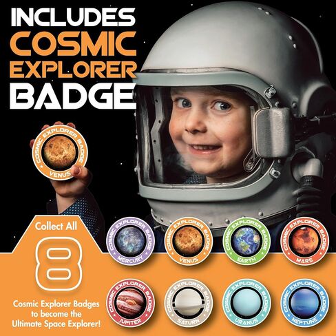 Cosmic Dig Kit by Big Discoveries - Explore The Planets of The Solar System with Gem & Fossil Excavation Kits for Kids | STEM Toy Science Dig Kits with Gemstones for Boys and Girls in Saudi Arabia