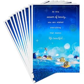 Hallmark Religious Christmas Cards, Christmas Blessings (10 Cards with Envelopes)