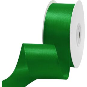 Red Satin Ribbon 7/8 Inch x 25 Yards Double Faced Satin Ribbon for Gift Wrapping Flower Bouquet Wreaths Cuting Wedding Decoration