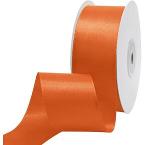 Red Satin Ribbon 7/8 Inch x 25 Yards Double Faced Satin Ribbon for Gift Wrapping Flower Bouquet Wreaths Cuting Wedding Decoration