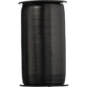Berwick 3/8-Inch Wide by 250 Yard Spool Super Curl Crimped Splendorette Curling Ribbon, Black
