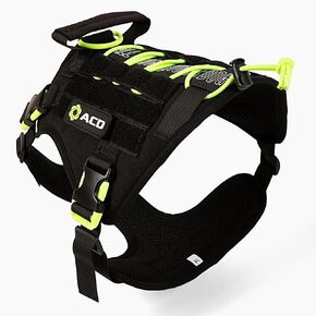 ACD Performance Harness (Small) - No Pull Dog Harness, Harness for Small Dogs, Front Clip Harness Dog | Athletic Dog Vest Harness/Service Dog Vest/Tactical Dog Harness with Handle…