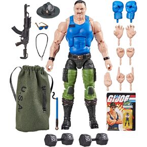 G.I. Joe Classified Series #129, Mad Marauders SGT Slaughter, Collectible 6 Inch Action Figure with 18 Accessories