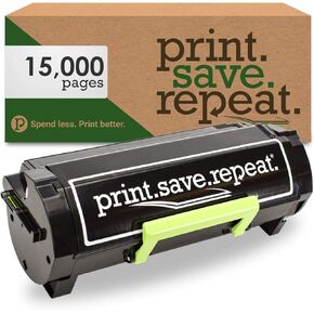 طباعة، حفظ، تكرار. خرطوشة حبر معاد تصنيعها فائقة الإنتاجية من Lexmark B261U00 لـ B2650 وMB2650 [15000 صفحة]