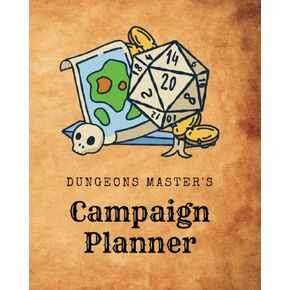 Dungeon Master's Campaign Planner: 771617aign organizer and Map Making Journal