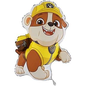 Toyland® 88cm (35") Giant Jumbo Size Paw Patrol Rubble Character Foil Balloon - Kids Party Balloons