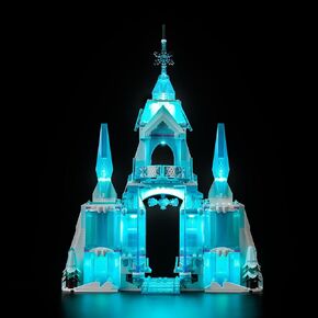 LED Light Kit Compatible with Lego 43244 Elsa's Ice Palace - No Models Only Light, Creative Lighting Set Accessories Compatible with Lego 43244 Elsa's Ice Palace Set