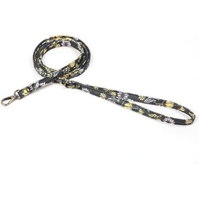 Organic Cotton Dog Leash for Small,Medium and Large Breed,Brass Hardware Pet Leash for Walking,Running and Training 6FT