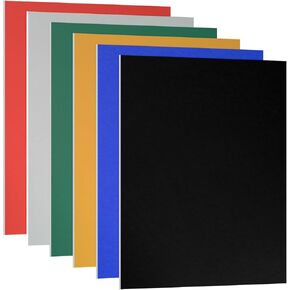 PATIKIL 7x5x1/32inch Anodized Aluminum Sheet Set, 6Pcs Metal Rectangle Aluminum Plate 0.8mm Thick Engraving Blanks for Laser Engraving DIY Decorative Crafting Home Decoration, Colored