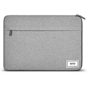 Solo New York Re:Focus Laptop/Tablet Sleeve, Made from Recycled Materials, Gray, Fits up to 13.3"