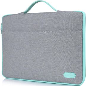 ProCase Laptop Sleeve Case, 13 inch Laptop Bag Compatible with MacBook HP Dell Lenovo ASUS Chromebook -Light Grey