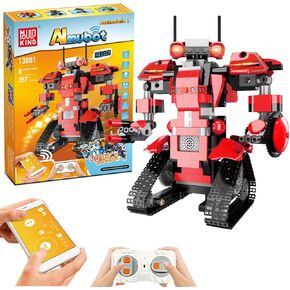 STEM Robot Toys for Kids, Science Building Block Kit for Boy and Girl, Educational Remote Control Toy with App Control for Learning for 8 9 10 11 12 13 Year Old Boys and Girls (Dark Blue)