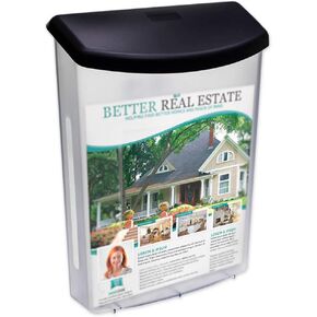 Source One Premium Large Outdoor Real Estate Style Brochure Holder