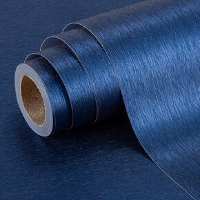 MAYPLUSS Wrapping Paper Roll - 17in x 16.5Ft - Luxury Thick Black Gold Foil Flakes Marvelous Satin Texture Matte Gift Wrap Paper for Graduation, Aniversary, Halloween Day, Birthday, Christmas,Father‘s Day