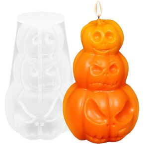 2PCS 3D Skull Resin Candle Mold, Silicone Skull Shape Molds, Silicone Resin Casting Mold for Epoxy Resin,Candle,Ice Cube,Wax Melt,3D Resin Skull Molds for Resin Art Crafts,Party and Home Decorations