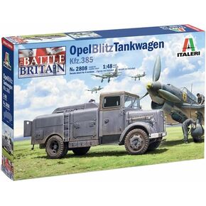 Italeri 2808S 1:48 Sd.Kfz.385 Tank Truck Bat.o.Brit, Model Building, Kit, Stand Model Making, Crafts, Hobby, Gluing, Plastic Construction Kit, True to Detail