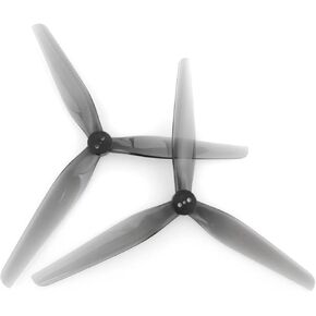 8pcs HQProp T6X2.5X3 6025 6 Inch 3-Blade T-Mount Propellers Set (4X CW / 4X CCW) Poly Carbonate