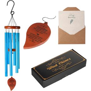 Dog Memorial Wind Chime,Honor and Remember Dog,Loss of Dog/Pet Sympathy Wind Chime,32" Paw Prints Pet Dog Memorial Wind Chime,Dog Memorial/Sympathy/Remembrance Gifts