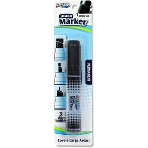 ArtSkills Jumbo Poster Board Permanent Marker, Black (PA-2049)