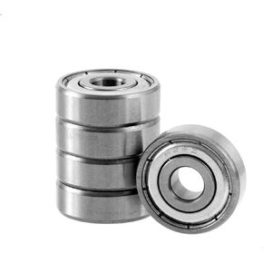 XiKe 10 Pcs 626ZZ Double Metal Seal Bearings 6x19x6mm, Pre-Lubricated and Stable Performance and Cost Effective, Deep Groove Ball Bearings.