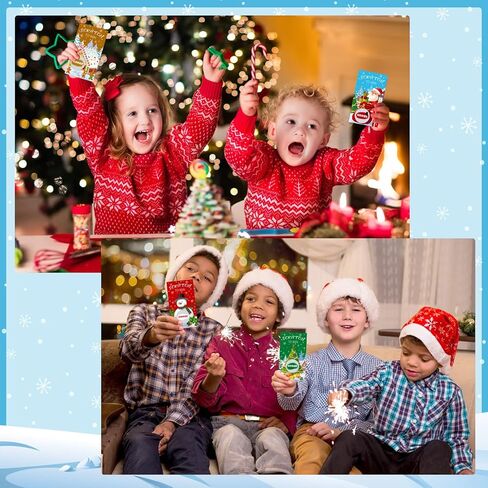 60 قطعة من بطاقات الخدش لعيد الميلاد، ألعاب الخدش لحفلات عيد الميلاد، شجرة عيد الميلاد، سانتا ثلج، تذاكر السحب، جوائز الرسم، ألعاب الحفلات الاحتفالية للأطفال والكبار، لوازم حفلات العطلات العائلية in Kuwait