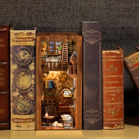 Hands Craft -DIY Miniature Kit Book Nook |Eternal Bookstore in Saudi Arabia