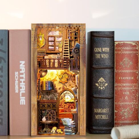 Hands Craft -DIY Miniature Kit Book Nook |Eternal Bookstore in Saudi Arabia