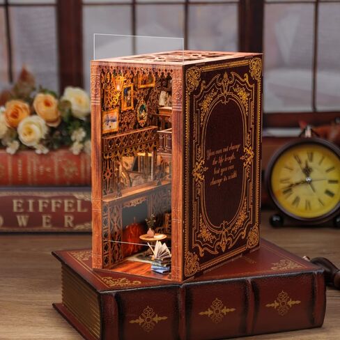 Hands Craft -DIY Miniature Kit Book Nook |Eternal Bookstore in Saudi Arabia