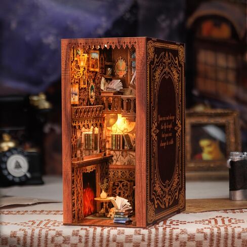 Hands Craft -DIY Miniature Kit Book Nook |Eternal Bookstore in Saudi Arabia