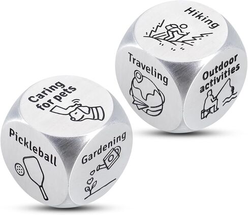 Retirement Gifts for Women Retired Gifts for Men Decision Maker Dice Retirement Gifts for Teacher Valentines Day Gift Funny Gifts for Men Boss Lady Gifts for Women Going Away Gift for Coworker in Saudi Arabia