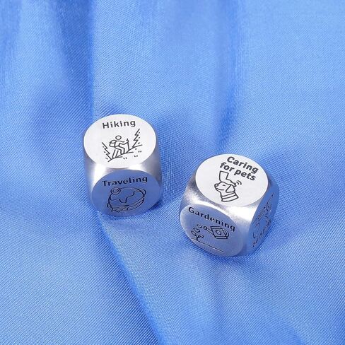 Retirement Gifts for Women Retired Gifts for Men Decision Maker Dice Retirement Gifts for Teacher Valentines Day Gift Funny Gifts for Men Boss Lady Gifts for Women Going Away Gift for Coworker in Saudi Arabia