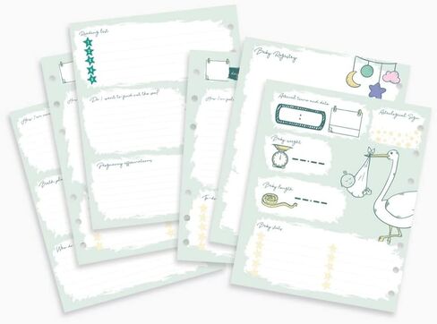 Mama-To-Be Pregnancy Boost- Pregnancy Planner & Keepsake Baby Journal, Baby Growth Tracker & Keepsake Scrapbook. Perfect For New Mom To Be. Gender Neutral Memory Planner. in Saudi Arabia