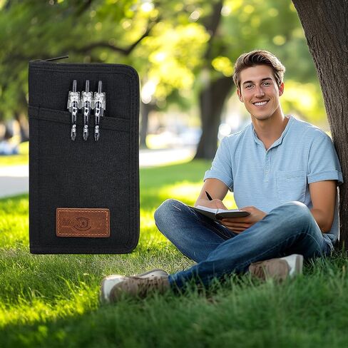 Notebook Wallet for Field Notes Notebooks - For 3.5 x 5.5 Notebook Cover Field Notes Wallet for Field Notes Cover Moleskine Cahier Journal Cover Lochby Pocket Journal Cover for Field Notebook Cover in Saudi Arabia