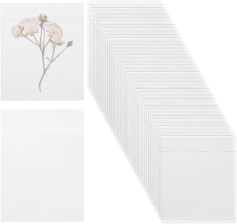 PH PandaHall 60Pcs Glassine Bags Self Seal Glassine Paper Envelopes, Self Adhesive Paper Bag Waxed Paper Storage Bag for Cookie Candy Soap Cards Snacks Food Treat Gift Favor,5.12x3.62inches in Saudi Arabia