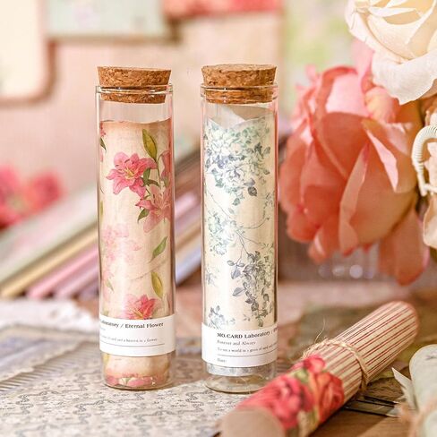 30 Pcs Vintage Floral Scrapbook Paper, Junk Jounral Supplies for Planner Card Making Collage Emblishment Diy Photo Album Craft Decoration, 10 Patterns, 3.9 × 5.5 inch (WRDF08) in Saudi Arabia