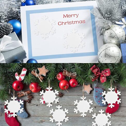 144 Pieces Snowflakes Cutouts Paper, Christmas Snowflakes Shapes Paper Winter Snowflake Decoration Snowflake Bulletin Board Cutouts Snowflake Classroom Decor for DIY Craft Holiday Xmas Party Supplies in Saudi Arabia