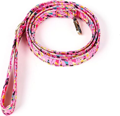 Organic Cotton Dog Leash for Small,Medium and Large Breed,Brass Hardware Pet Leash for Walking,Running and Training 6FT in Kuwait