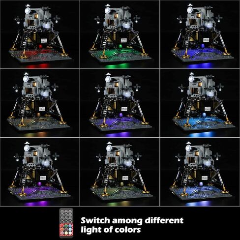 Blocks Light Kit for Creator Expert NASA Apollo 11 Lunar Lander - Compatible with Lego 10266 Building Model (Model Set Not Included) in Kuwait