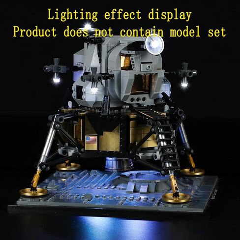 Blocks Light Kit for Creator Expert NASA Apollo 11 Lunar Lander - Compatible with Lego 10266 Building Model (Model Set Not Included) in Kuwait