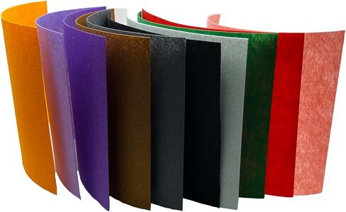 10PCS 9 x 12 inches Felt Fabric Sheet Assorted Color DIY Craft Squares Nonwoven Patchwork in Kuwait