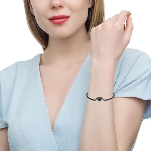 Heart Urn Bracelet for Ashes Pet Paw Cremation Bracelet for Pets Ashes Dog Memorial Bracelet for Ashes Paw Print Cremation Bangle Jewelry Urn Bracelet for Women in Saudi Arabia