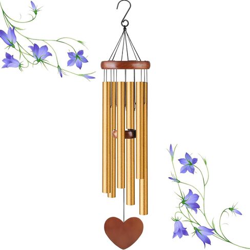 Dog Memorial Wind Chime,Honor and Remember Dog,Loss of Dog/Pet Sympathy Wind Chime,32" Paw Prints Pet Dog Memorial Wind Chime,Dog Memorial/Sympathy/Remembrance Gifts in Saudi Arabia