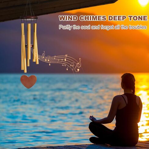 Dog Memorial Wind Chime,Honor and Remember Dog,Loss of Dog/Pet Sympathy Wind Chime,32" Paw Prints Pet Dog Memorial Wind Chime,Dog Memorial/Sympathy/Remembrance Gifts in Saudi Arabia