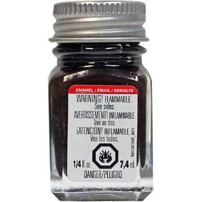 Testors 1183TT Rubber Enamel Paint 1/4 oz Flat