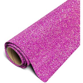 Siser Glitter HTV 12"x3ft Roll (Rainbow Plum) Iron on Heat Transfer Vinyl