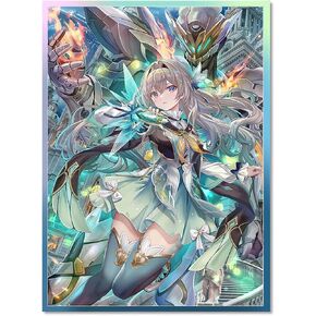 60 PCS Foil Anime Card Sleeves for MTG/PTCG, TCG Card Sleeves Compatible with Standard Size Board Game Trading Cards 67 X 92mm